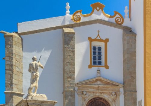 Fonte Neptuno Igreja Matriz